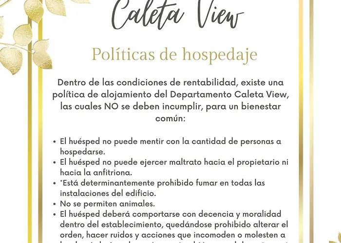 Departamento Caleta View