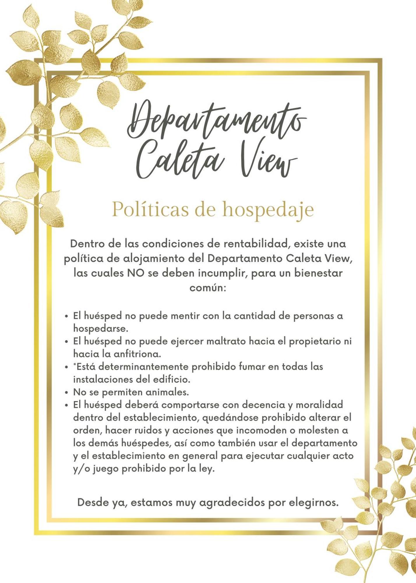 Apartamento Departamento Caleta View *